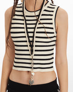 Vintage Striped Vest