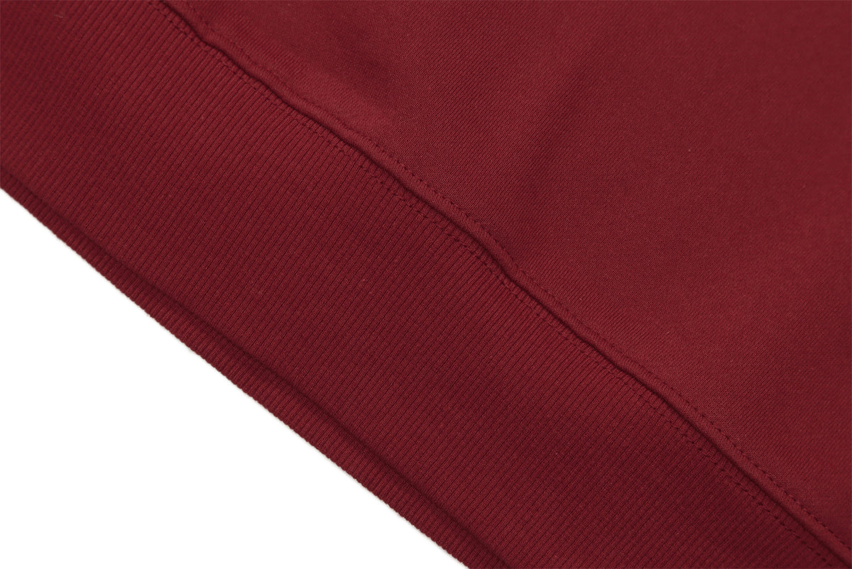 復古印花連帽衛衣