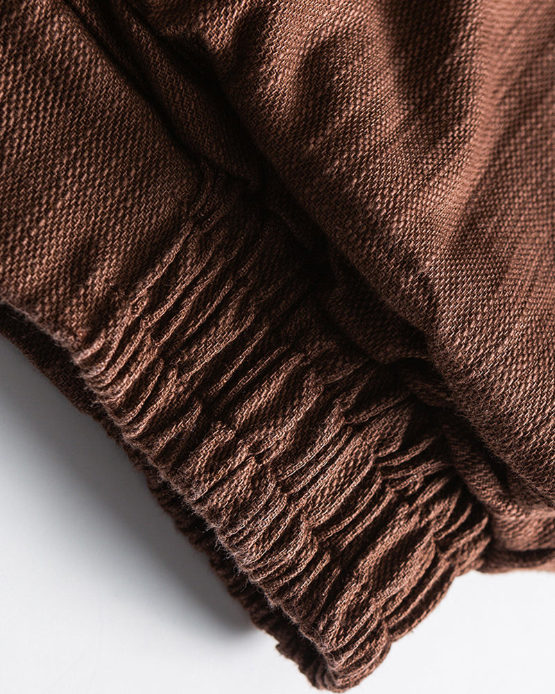 Patchwork lapel coat