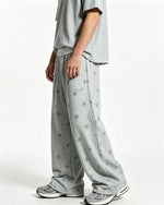 Star-print sweatpants