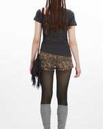 Off-shoulder slim short sleeves