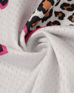 Retro color-blocked short-sleeved shirt