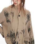 扎染針織外套(女款)