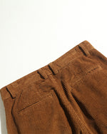 Corduroy casual trousers