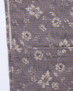 Vintage Floral Tie Shirt