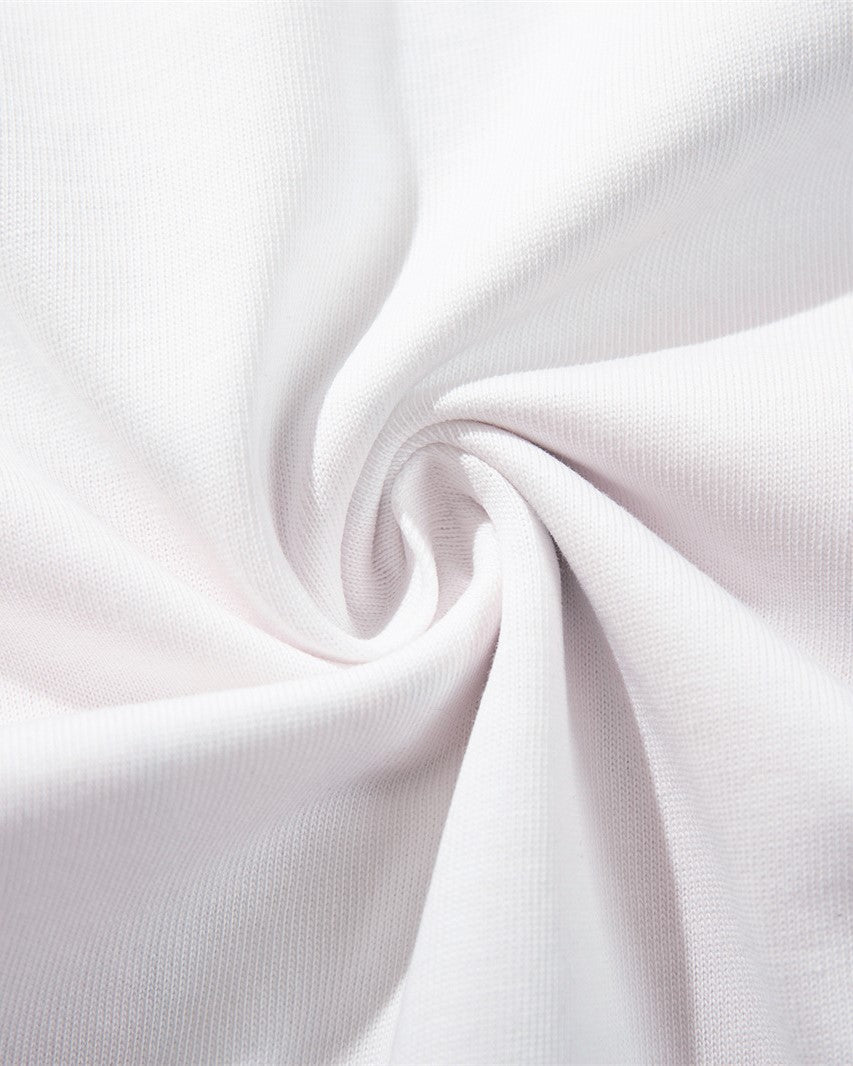 스포츠 스타일 패치워크 반팔