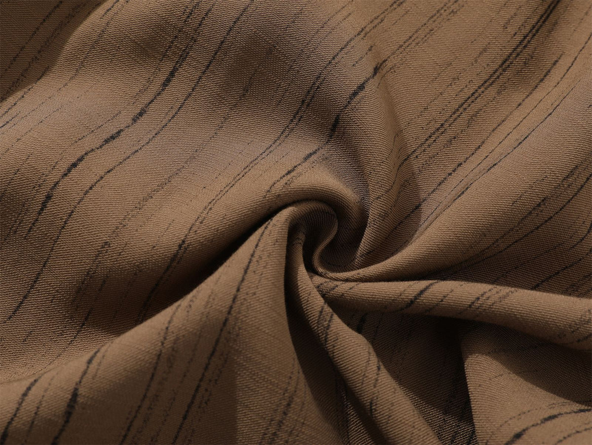 Vintage Striped Short Sleeve Shirt