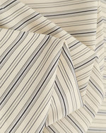 레트로 세로줄무늬 반팔셔츠