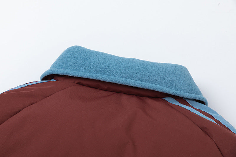 Retro simple cotton jacket