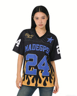 Retro sports short sleeves