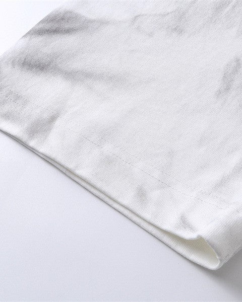 워시드 타이 다이 반팔