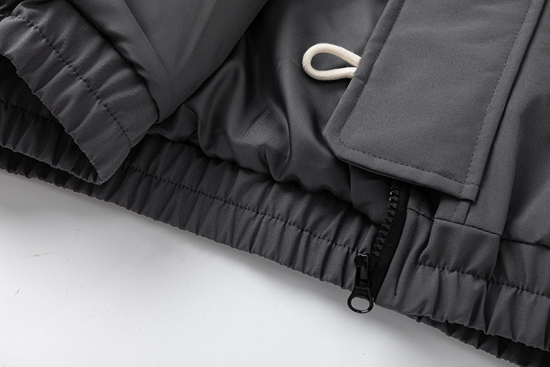 retro couple cotton jacket