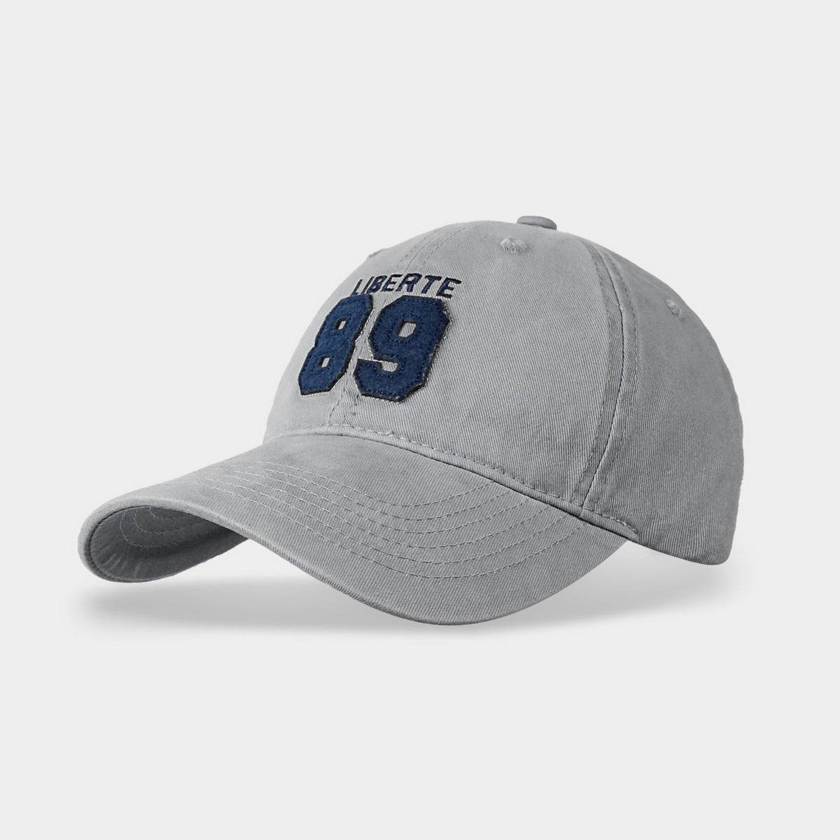 カラーブロック刺繍入りベースボールキャップ