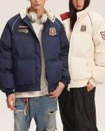 Retro embroidered cotton jacket