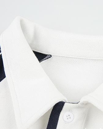 Colorblock polo short sleeves