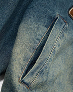 빈티지 워싱 데님 재킷