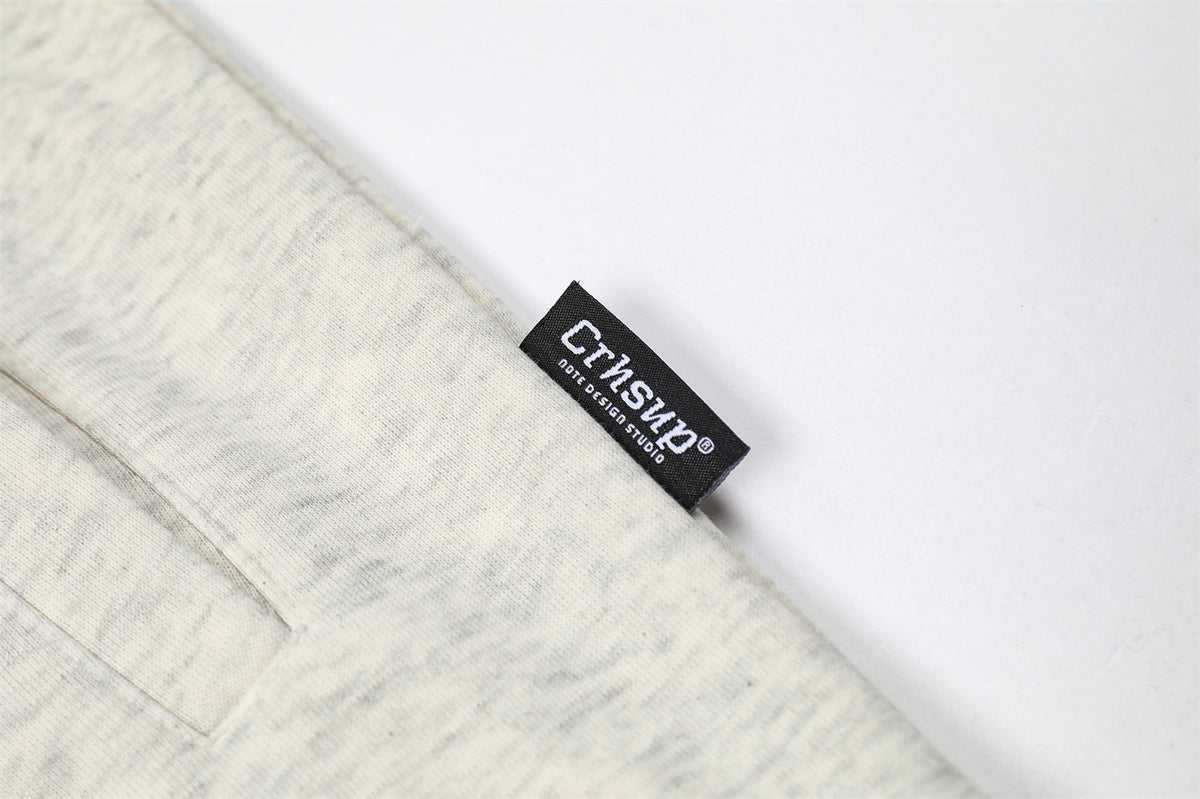 Retro letter embroidered jacket