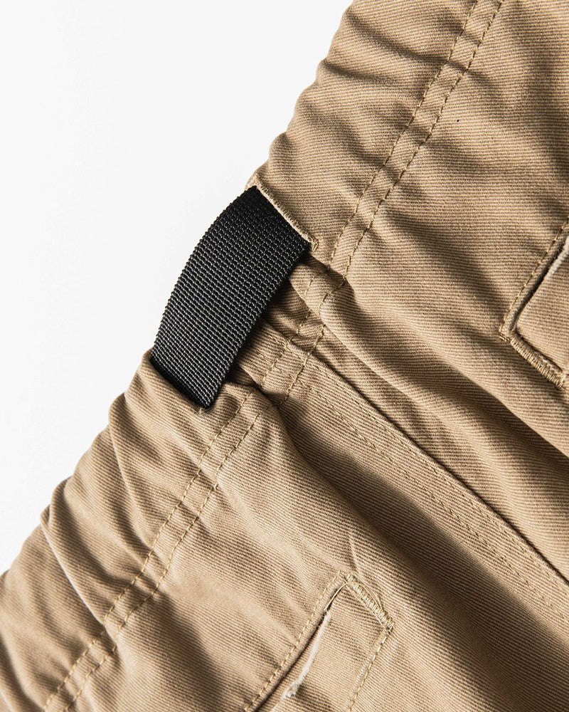 Solid color retro casual pants