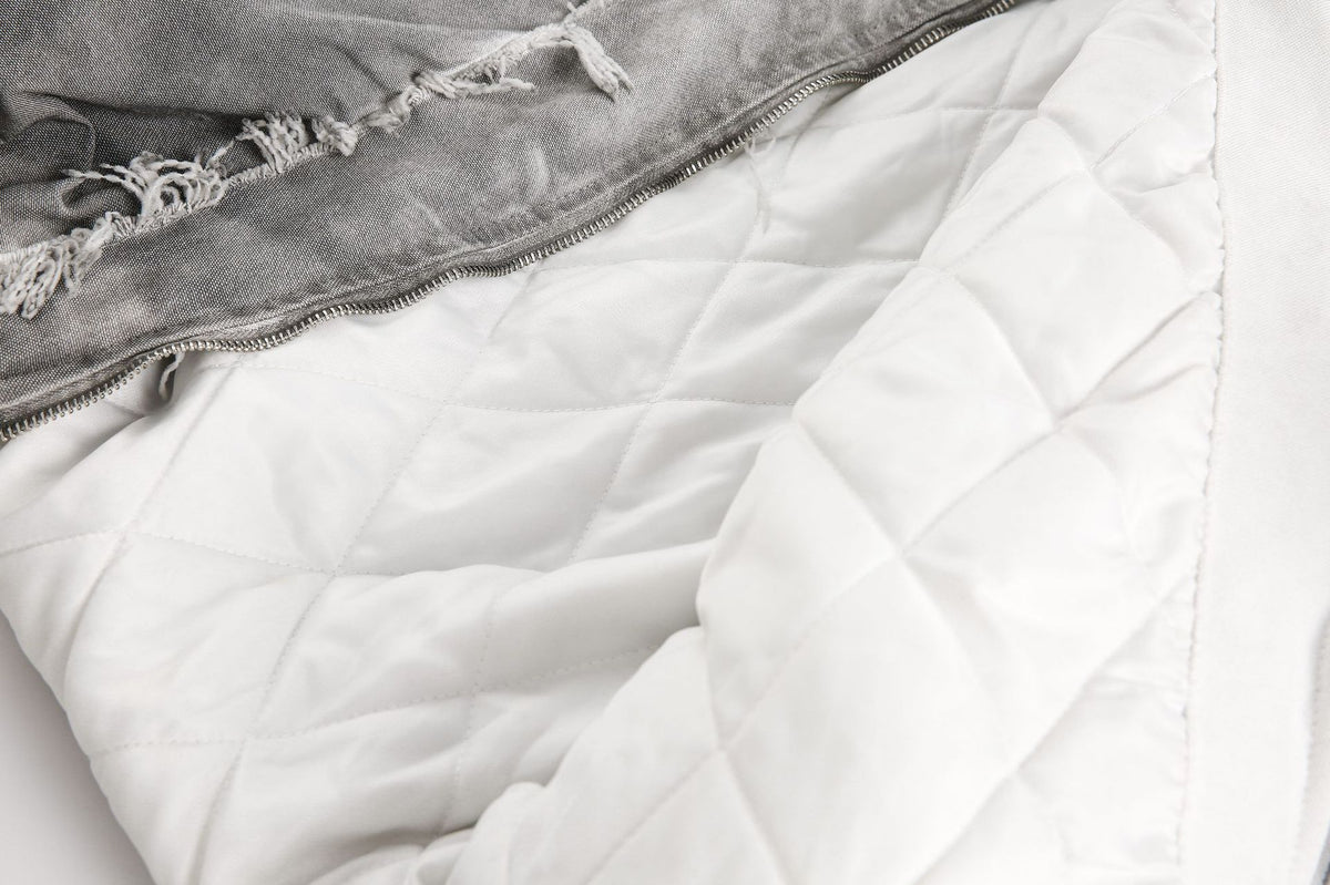 레트로 루즈 코튼 재킷