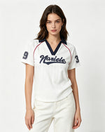 여성용 루즈핏 캐주얼 상의