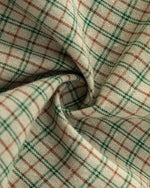 簡約格紋短袖襯衫