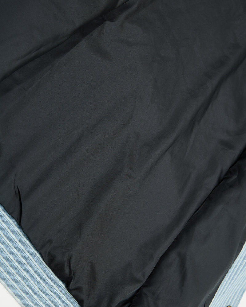 Colorful letter denim jacket