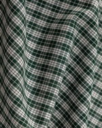 簡約格紋短袖襯衫