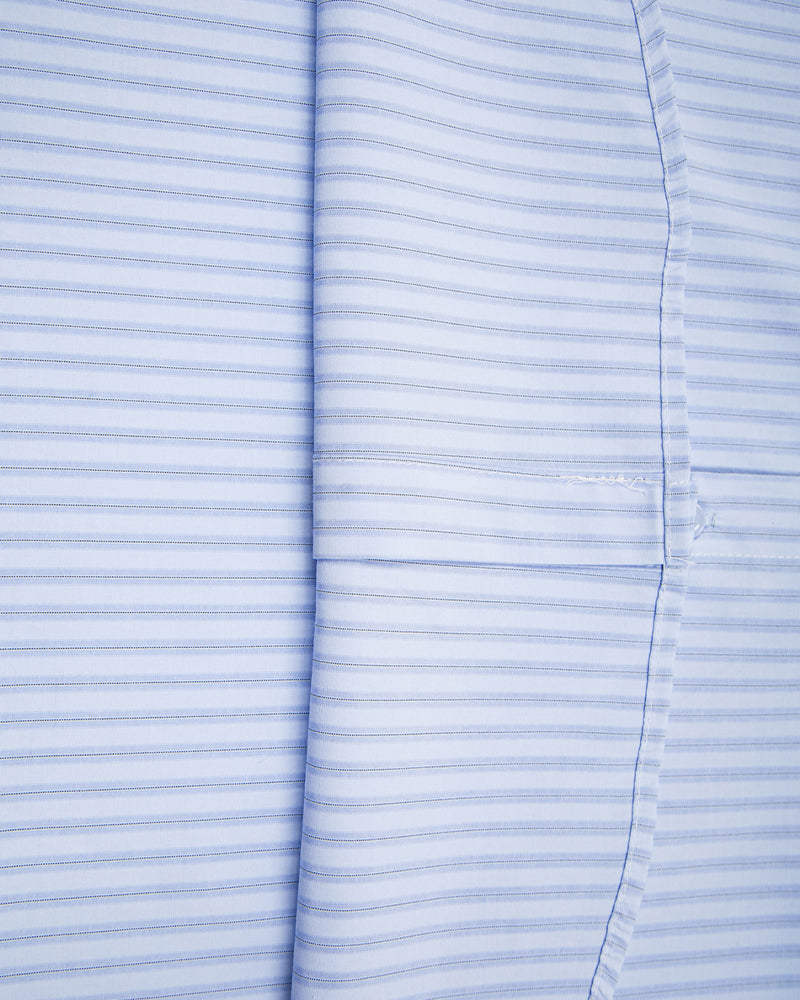 Striped versatile long-sleeved shirt