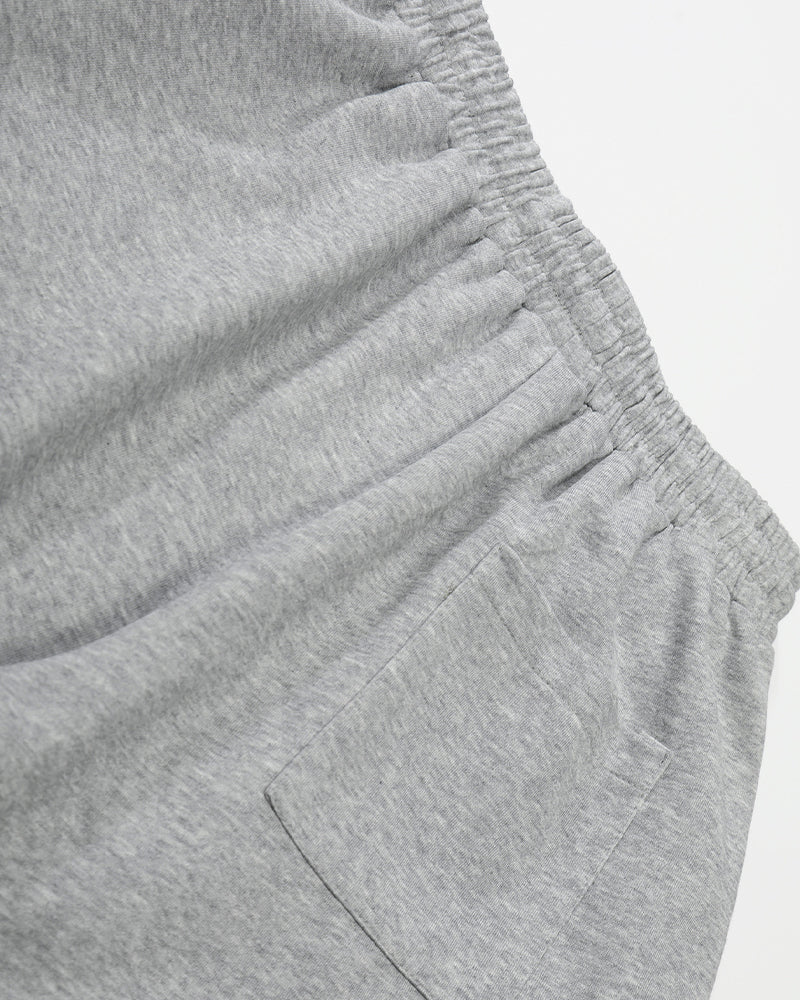 Denim patchwork trousers