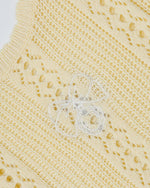 花邊拼接簡約毛衣開衫