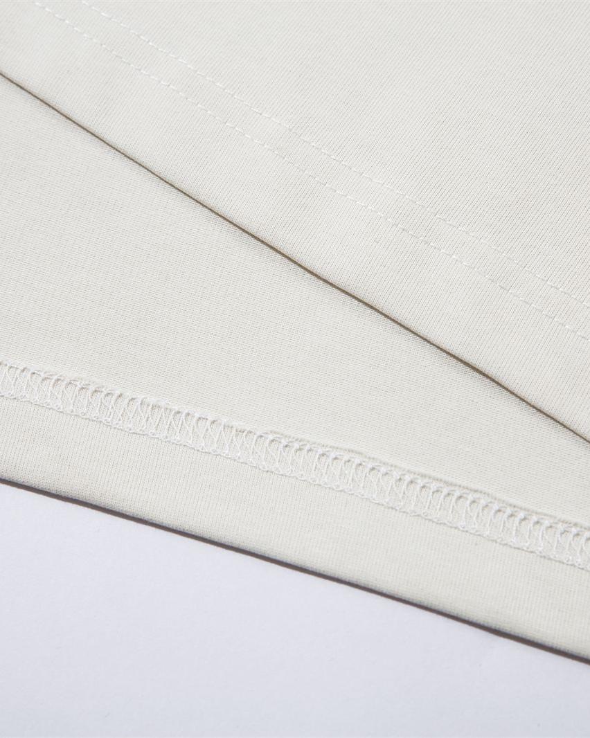 Contrast print short sleeves