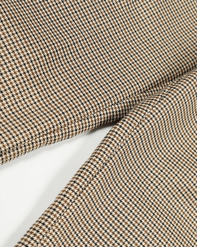 Retro casual trousers