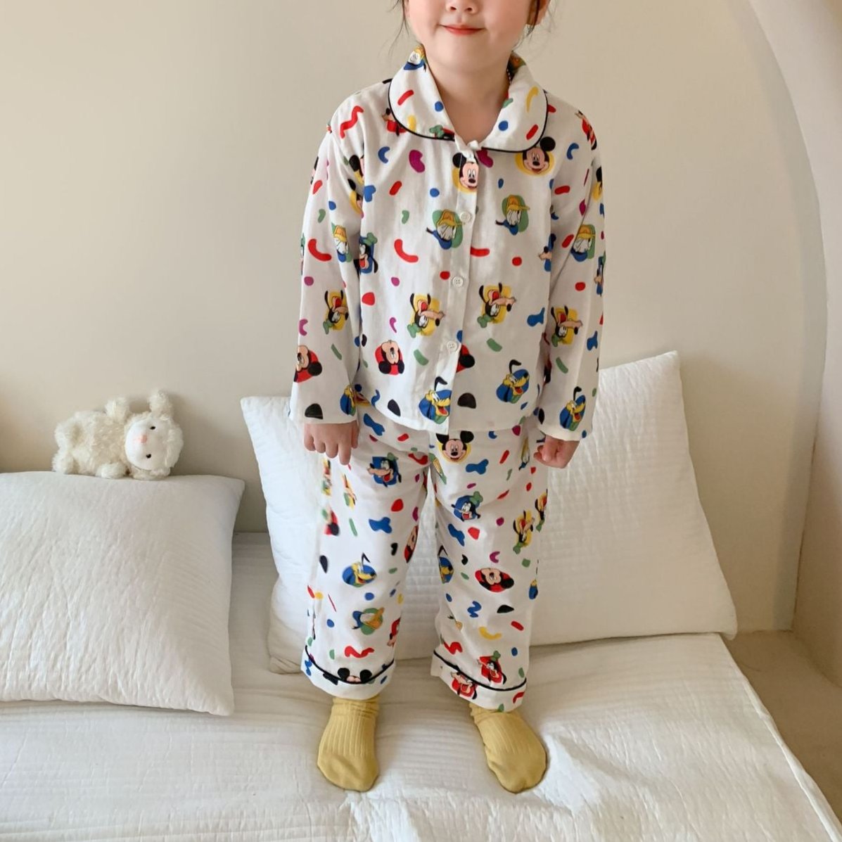 可愛卡通睡衣套裝