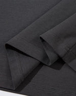 Contrast color lapel short sleeves