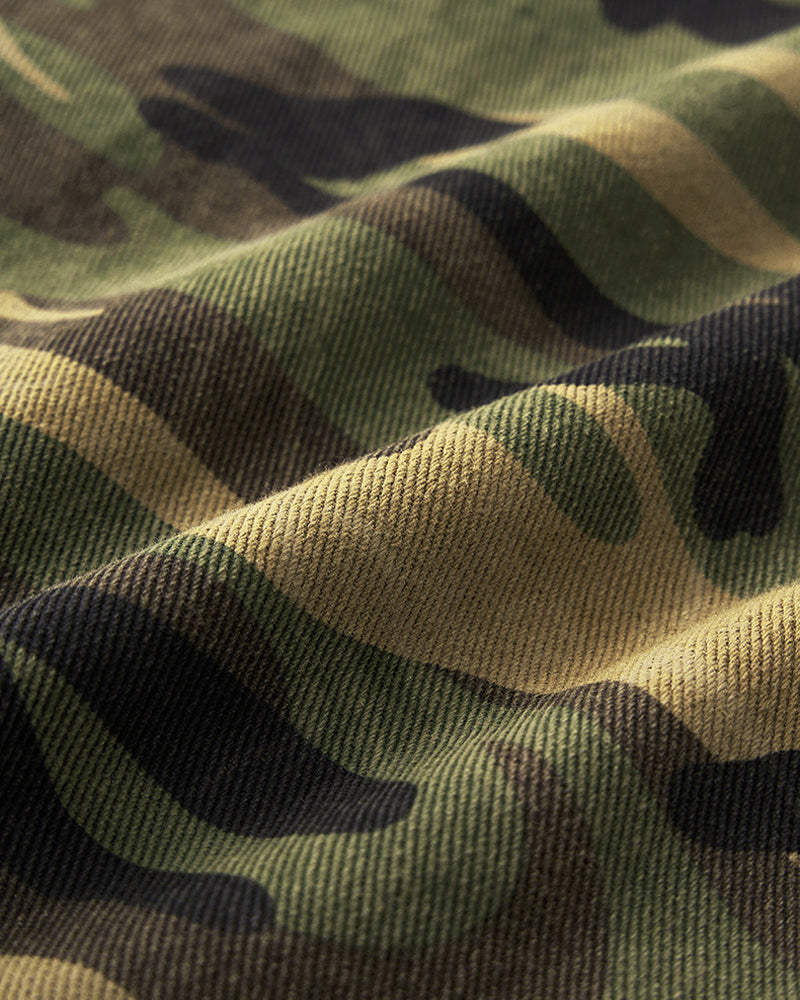 Camouflage cargo casual pants