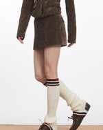 Retro woolen short jacket (women)