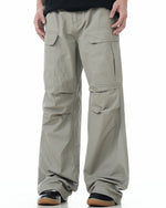 Multi-pocket casual trousers