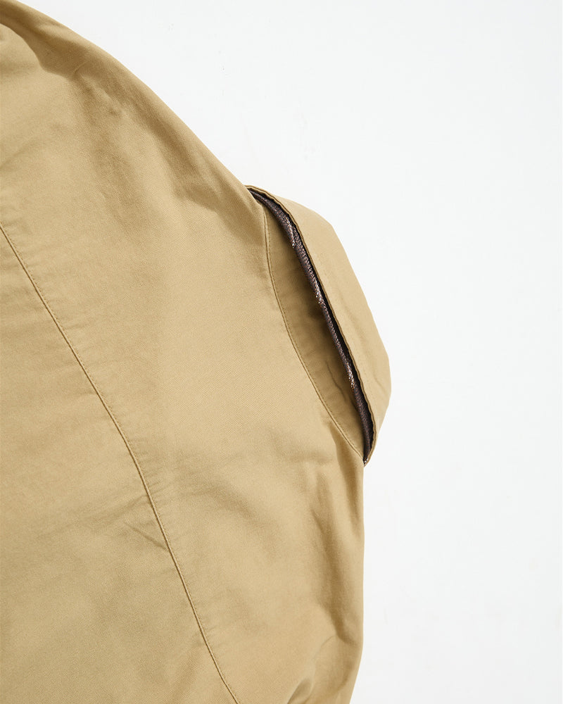 Distressed versatile long-sleeved shirt