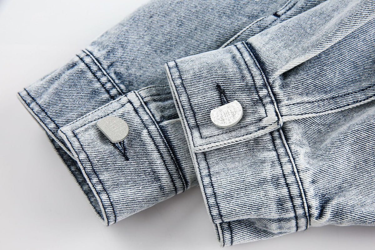 vintage loose denim jacket