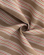 Vertical striped necklace short-sleeved shirt