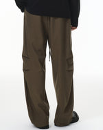 Loose-fitting casual wide-leg pants
