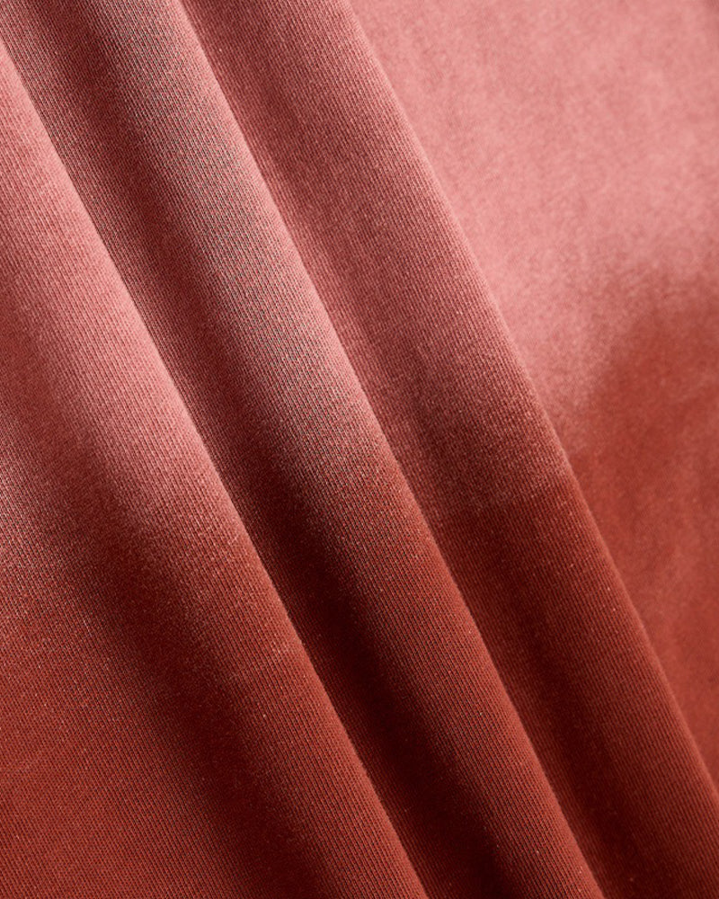 Distressed vintage short-sleeve