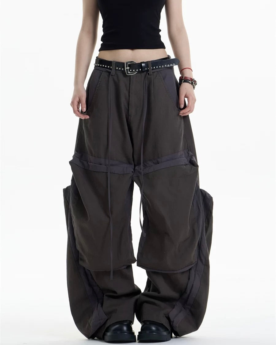 休閑百搭工裝褲