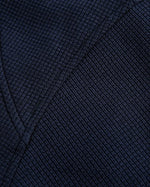 Fake two piece color blocking jacket