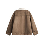 Retro embroidered cotton jacket