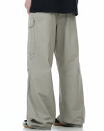 Multi-pocket casual trousers