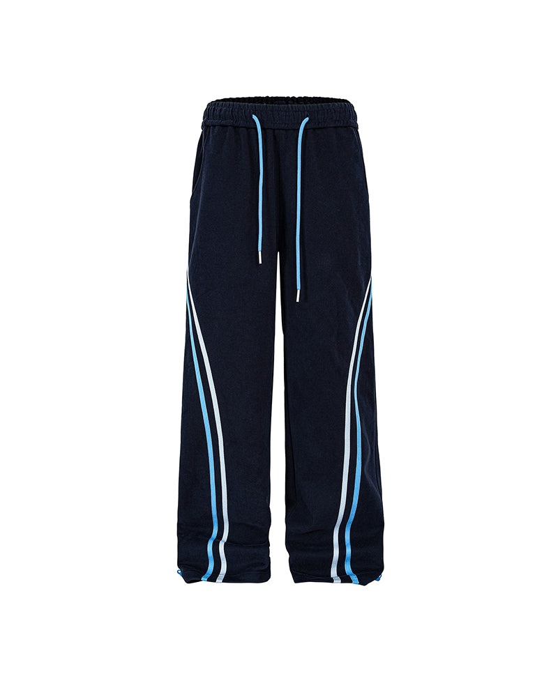 Patchwork Multi-Pocket Trousers