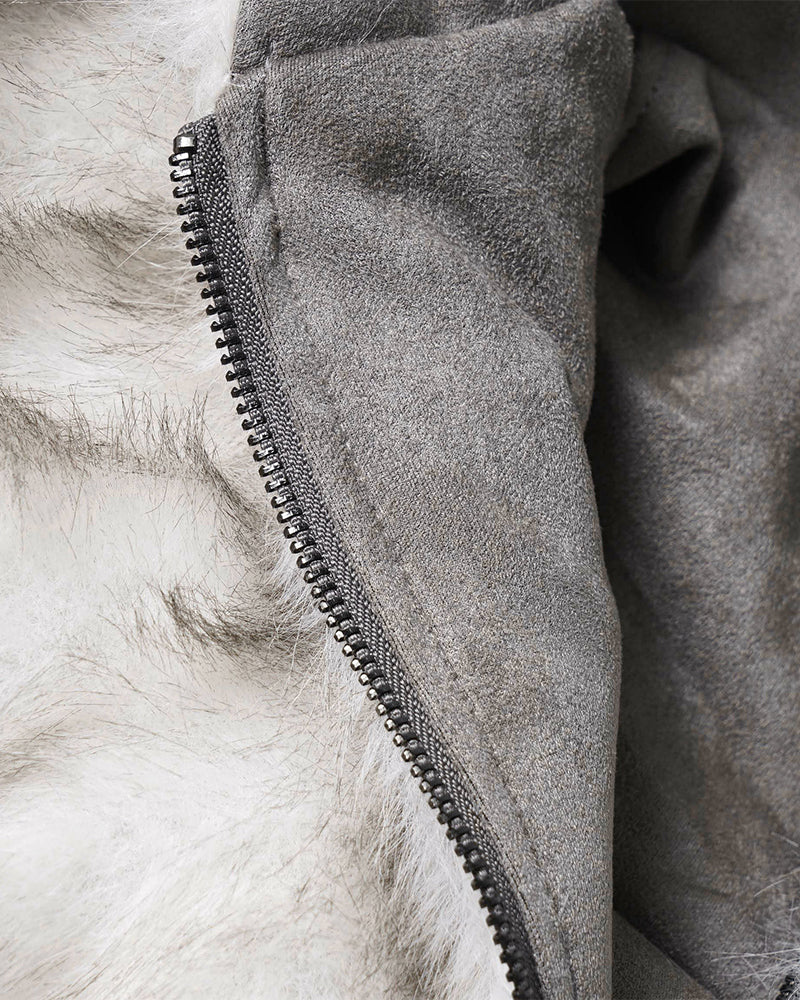 Reversible cotton-padded jacket