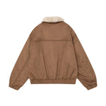 Retro patchwork cotton jacket