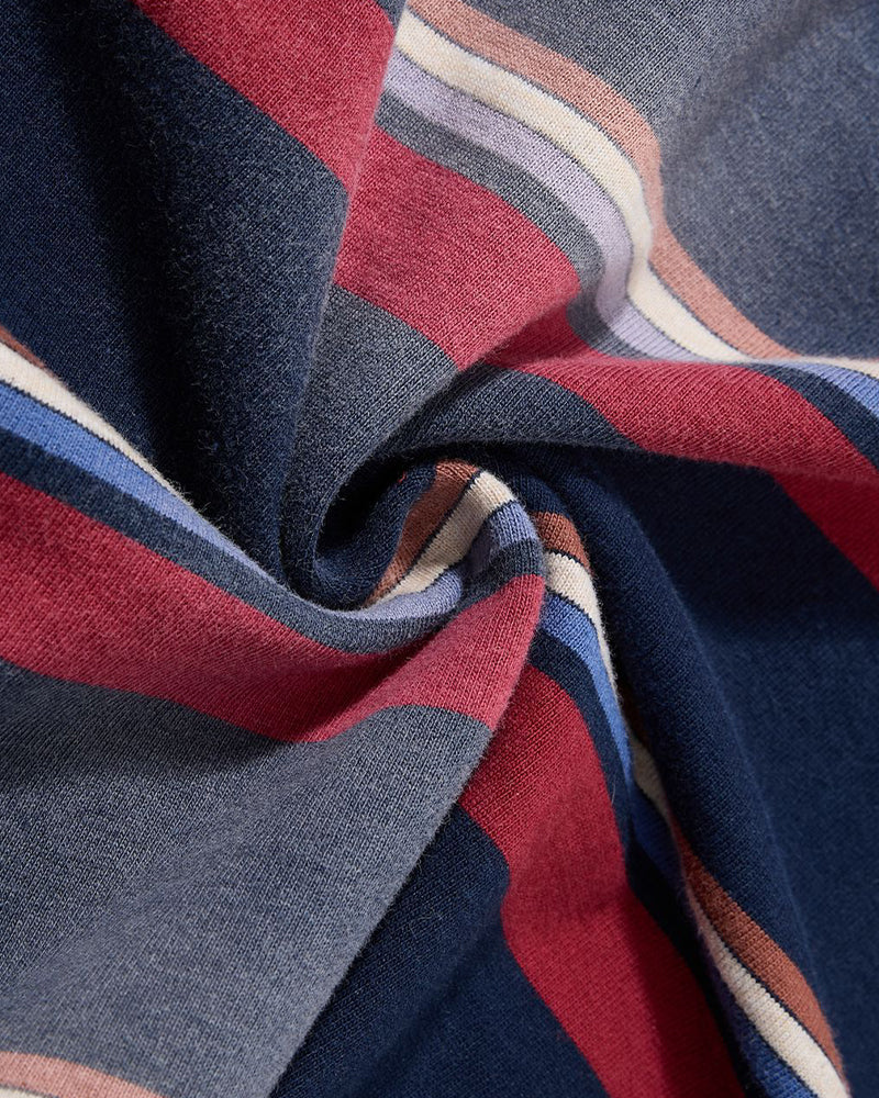 撞色假兩件長袖